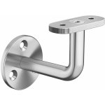 Hahn Steel Nerezový držák madla plochý pro montáž na zeď – Sleviste.cz