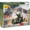 ZVEZDA Wargames (WWII) figurky 6115 - Soviet Anti-Aircraft Gun 61-K with Crew (1:72)