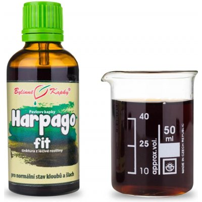Bylinné kapky Harpagofit tinktura Pavlovy bylinné kapky 50 ml – Hledejceny.cz