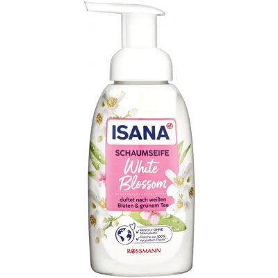 Isana Pěnové mýdlo White Blossom 250 ml – Zboží Dáma