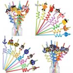 Dortisimo Plastová barevná brčka spirálová s pirátskými motivy 4 ks – Zbozi.Blesk.cz