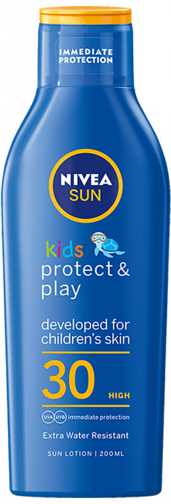 Nivea Sun Kids Caring Sun lotion na opalování SPF30+ 200 ml od 184 Kč -  Heureka.cz