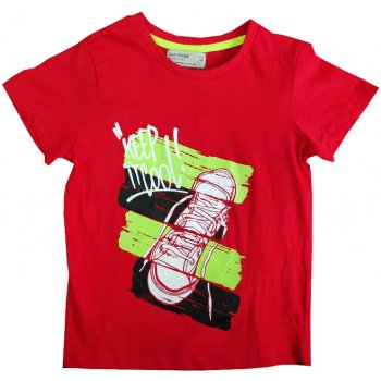chlapecké triko Glo-Story BPO-7259 červená