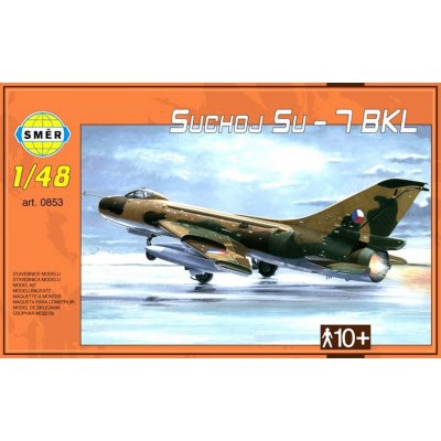 Směr Model Suchoj SU 7 BKL v krabici 35x22x5cm 1:48 – Sleviste.cz