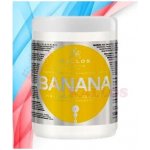 Kallos banánová posilující maska obsahující komplex vitamínů Banana Hair mask with multi-vitamin komplex 1000 ml – Zboží Dáma