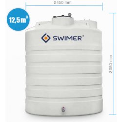 Swimer Nádrž na vodu Comfort-Line FUJP 2 500 l