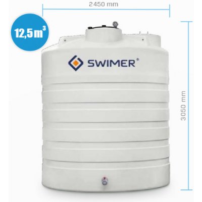 Swimer Nádrž na vodu Comfort-Line FUJP 2 500 l – Zbozi.Blesk.cz