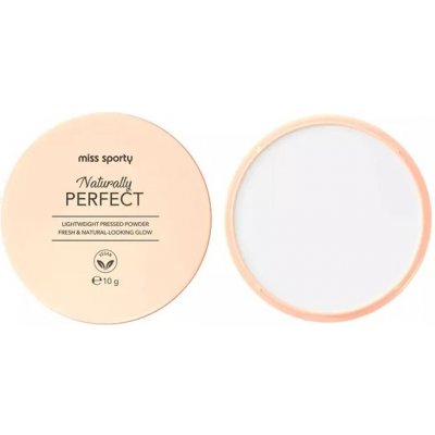 Miss Sporty Naturally Perfect kompaktní pudr 001 Translucent 10 g – Zboží Dáma
