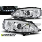 Tuning-Tec Přední čirá LED světla Opel Astra G (1998 - 2005) - chromované – Hledejceny.cz
