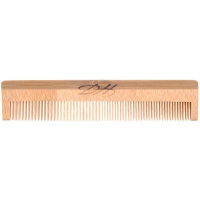 Bambusový hřeben Detail Hair style Bamboo Comb 17,3 x 3,1 cm