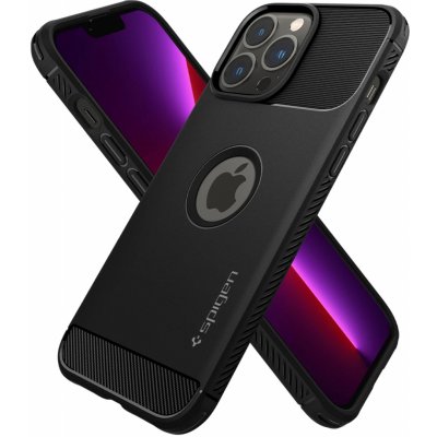 Pouzdro Spigen Rugged Armor Apple iPhone 13 Pro černé – Sleviste.cz