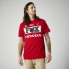 Pánské Tričko Fox triko HONDA PREMIUM Ss flame red