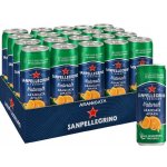 San Pellegrino Naturali L'Aranciata Amara - hořký pomeranč 24 x 330 ml – Sleviste.cz