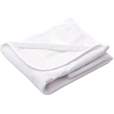 New Baby Froté nepromokavá podložka 120x60cm bílá – Zboží Dáma