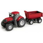 Adriatic traktor červený se sklopným vlekem 61 cm AC-13240 – Hledejceny.cz