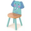 Dětská židlička Tidlo Dřevěná židle Animal slon