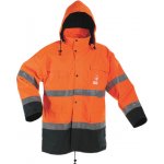 Cerva Malabar 2v1 Pánská nepromokavá zimní reflexní Hi-Vis bunda oranžová – Zboží Mobilmania