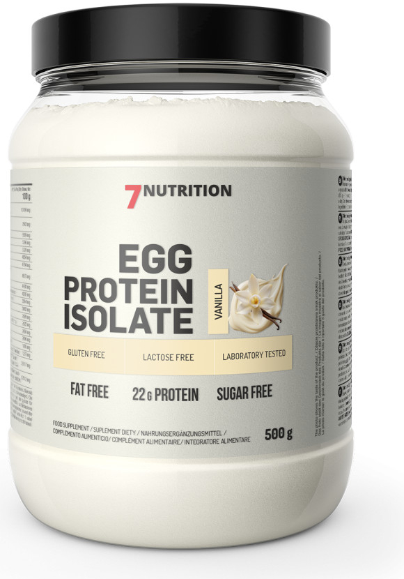7Nutrition 100% Egg White Isolate 500 g