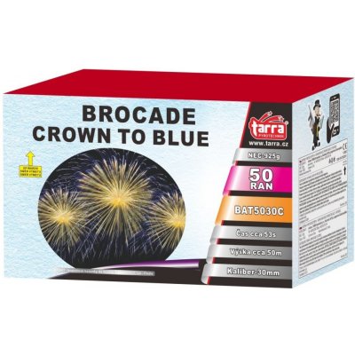Tarra pyrotechnik Ohňostroj Brocade Crown To blue 50 ran – Sleviste.cz