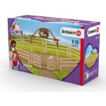 Schleich 42434 ohrada pro koně se vstupní branou – Zboží Dáma