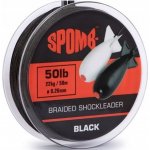 SPOMB Braided Shockleader black 50m 0,26mm 22kg – Zboží Mobilmania