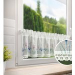 Dekorační krátká vitrážová záclona do kuchyně ESTER 150x30 cm MyBestHome – Hledejceny.cz