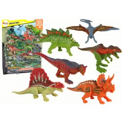 Lean Toys Sada figurek dinosaurů 6 ks