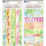 Anděl samolepky s ražbou 2 archy 17 cm x 9 cm – Zboží Dáma