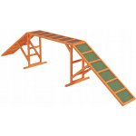 PawHut Agility rampa pro psy 325x55x60 cm oranžová – Hledejceny.cz