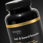 Venira Hair & Beard booster pro muže 80 kapslí – Zboží Mobilmania
