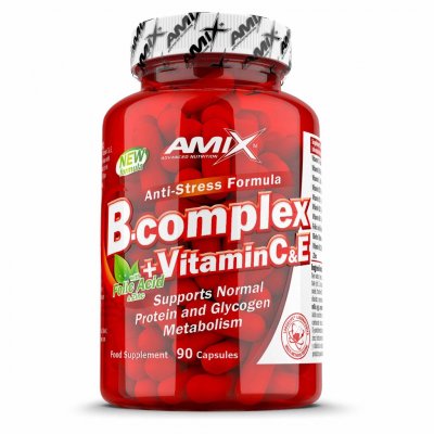 Amix B Complex + Vitamin C&E 90 kapslí – Zbozi.Blesk.cz
