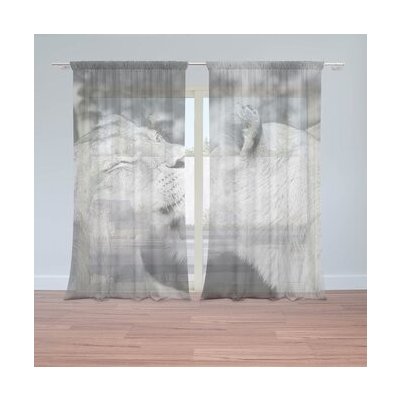 Sablio Záclony Lvice: 2ks 150x250cm – Hledejceny.cz