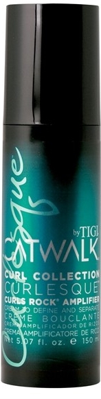 Tigi Catwalk Curlesque Curl Collection krém pro vlnité a trvalené vlasy (Curls Rock Amplifier Cream) 150 ml
