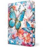 ARGUS Zápisník motýli 4 12,7 x 17,8 cm – Zboží Dáma
