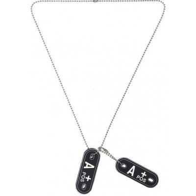Dog Tag PVC Krevní skupina A+ pozitivní – Zboží Dáma