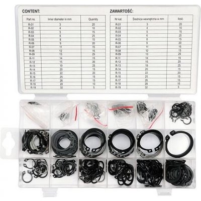 YATO sada seger pojistek vnější 300ks YT-06880 – Zboží Mobilmania