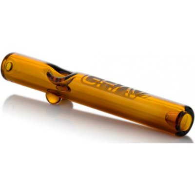 Grav Skleněná Šlukovka Steamroller 18cm Jantarová – Sleviste.cz