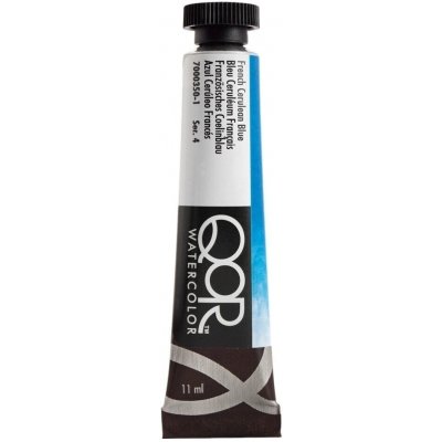 QoR Akvarelová barva 11ml 350 French Cerulean Blue – Hledejceny.cz