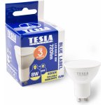 Tesla Lighting LED žárovka GU10, 8 W, 720 lm, 3000 K – Hledejceny.cz