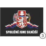 LIBEA, s.r.o. Autovlajka #Jízda Společně jsme silnější Rozměr: 20×30 cm – Hledejceny.cz