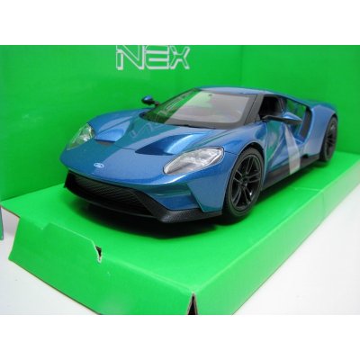 Welly Ford GT 2017 model modrá 1:24 – Hledejceny.cz