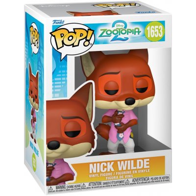 Funko Pop! 1653 Disney Zootopia 2 Nick Wilde – Zbozi.Blesk.cz