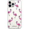 Pouzdro a kryt na mobilní telefon Apple Babaco pro iPhone 12 Mini Vzor Flamingo 003 BPCFLAM1520