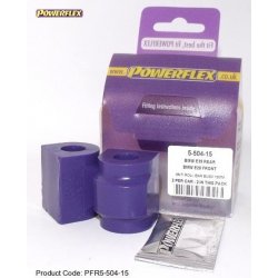 Powerflex Silentbloky BMW E46 99-06 Rear Roll Bar Mounting Bush 15mm 4