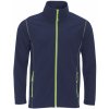 Pánská mikina SOĽS NOVA MEN fleece mikina SL00586 Navy / Apple green