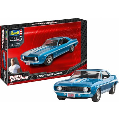 Revell Fast & Furious 1969 Chevy Camaro Yenko 1:25 – Zbozi.Blesk.cz