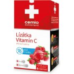 Cemio Lízátka Vitamín C s malinovou příchutí 6 lízátek – Hledejceny.cz