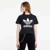 Dámská Trička adidas TREFOIL TEE černá