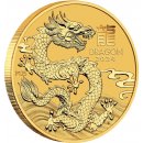 The Perth mint zlatá mince Lunární Série III Rok Draka 2024 2 oz