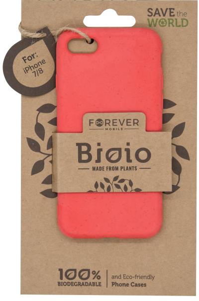 Pouzdro Forever Bioio iPhone 7/8/SE 2020/2022 červené